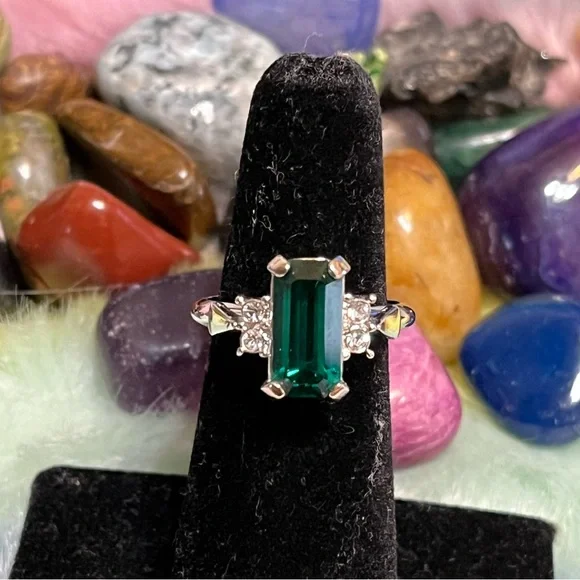 Avon Jewelry Vintage Avon Created Emerald Ring Poshmark